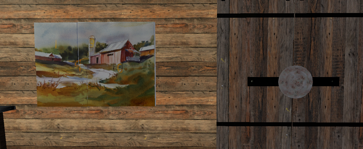 Grounded wheel puzzle